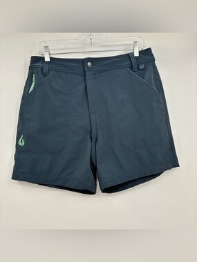 Gnara Go There Women’s GoFly Active Outdoor Hiking Shorts Blue Size 10